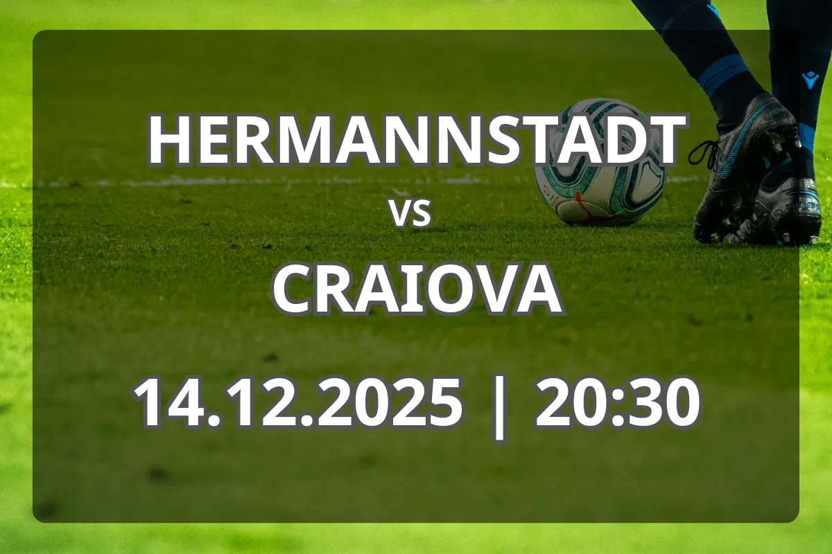 Previzualizare și pronostic: Hermannstadt vs Universitatea Craiova