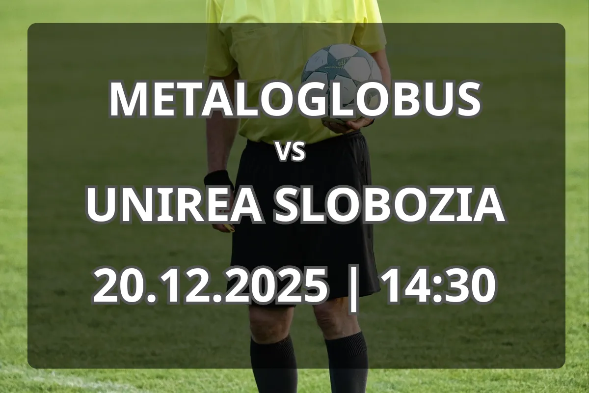 Metaloglobus – Unirea Slobozia: duel echilibrat în Superliga