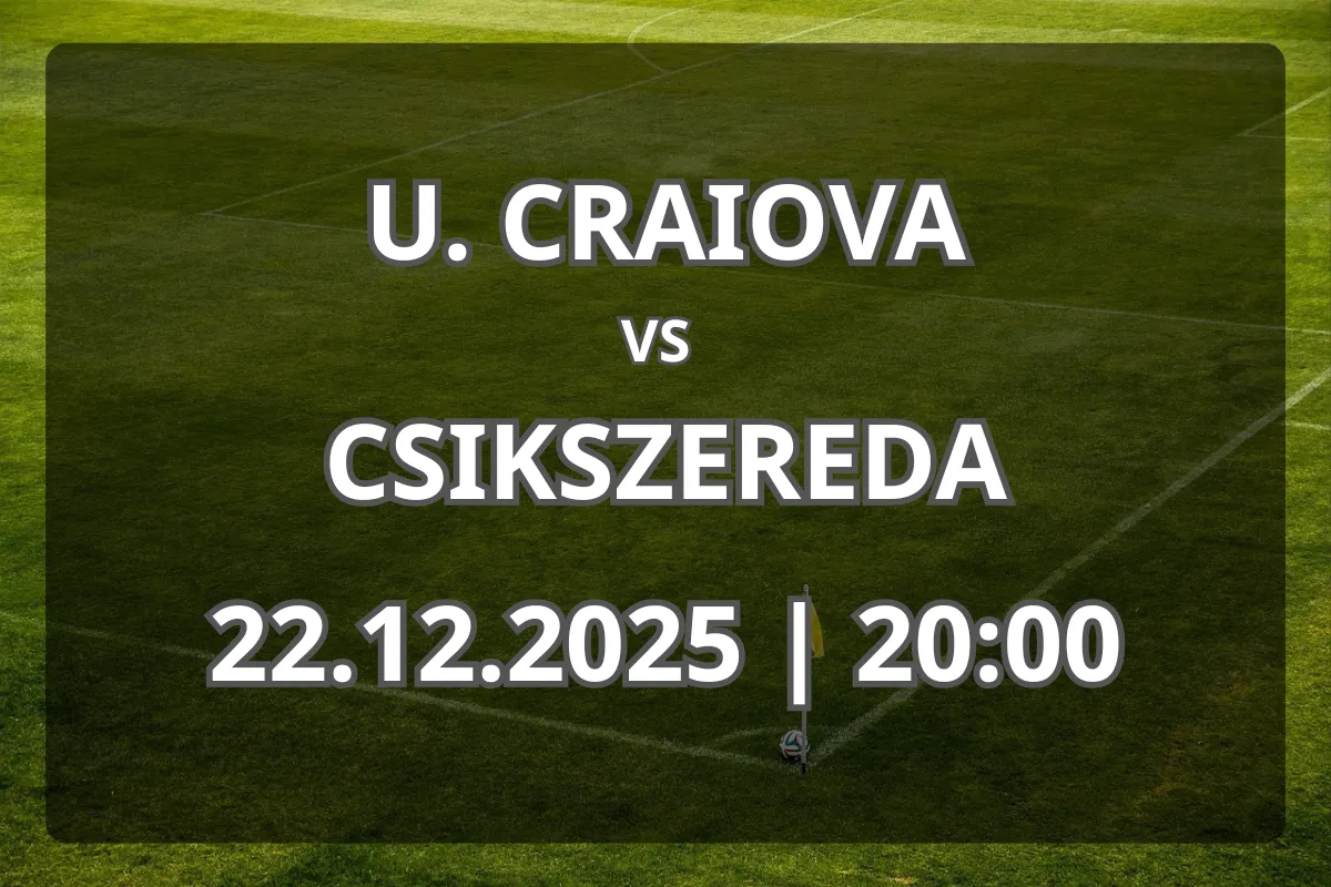 Pronostic pentru jocul Universitatea Craiova contra Csikszereda