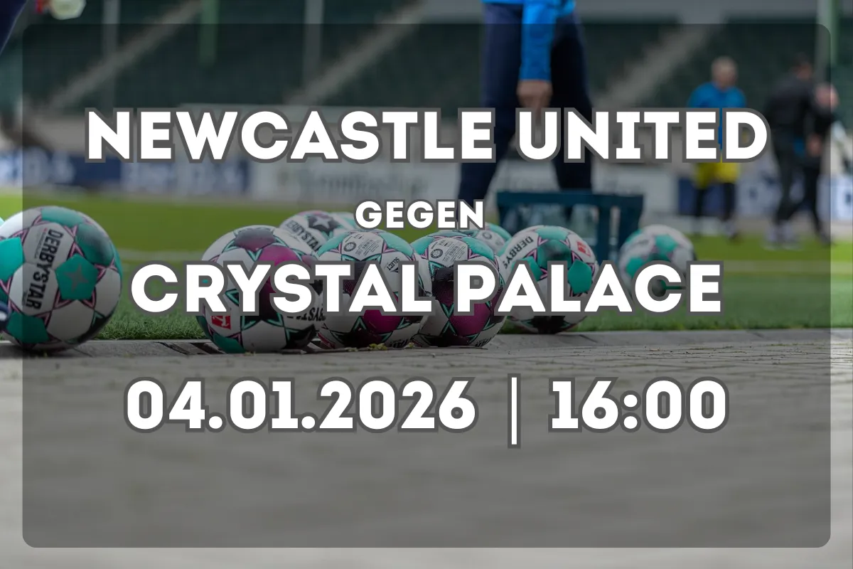 Newcastle United – Crystal Palace: Analyse und Prognose (04.01.2026)