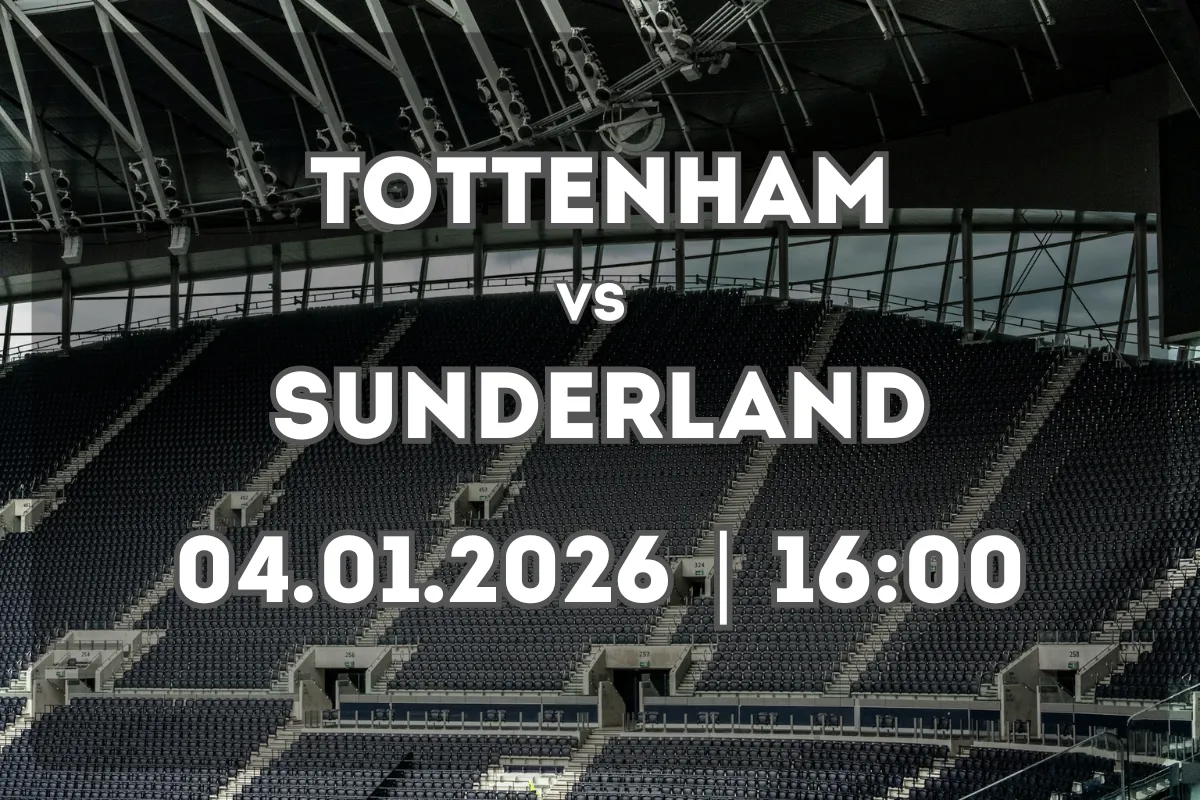 Tottenham Hotspur – Sunderland: Vorschau & Analyse (04.01.2026, 16:00)