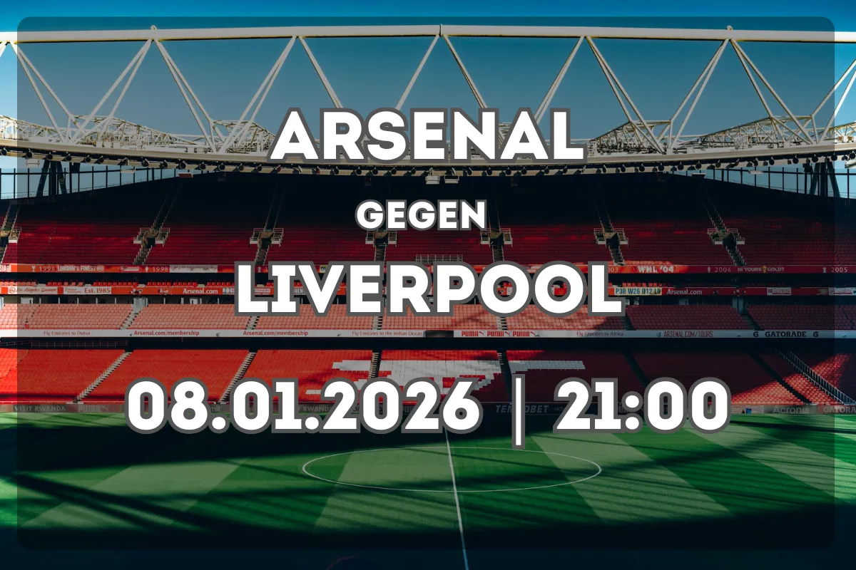 Arsenal – Liverpool: Vorschau und Prognose zum Topspiel (08.01.2026)