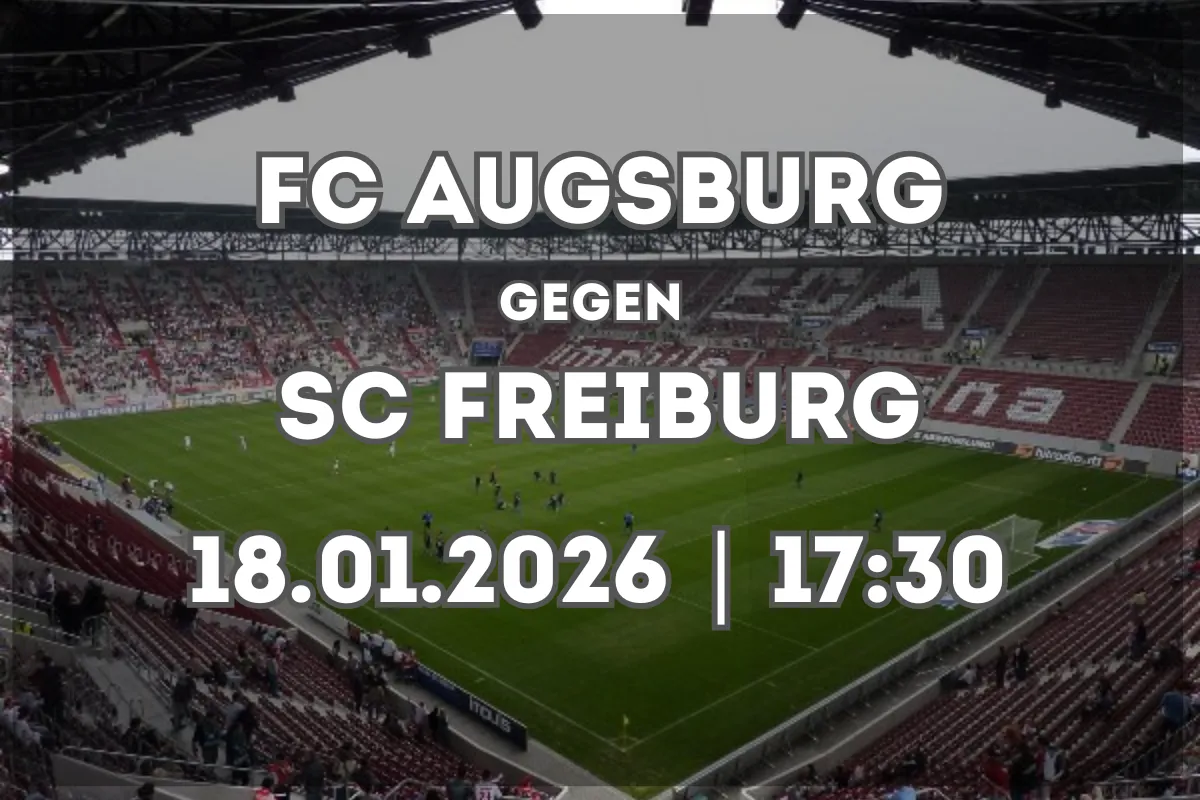 Prognose zum Match FC Augsburg vs SC Freiburg (18.01.2026)