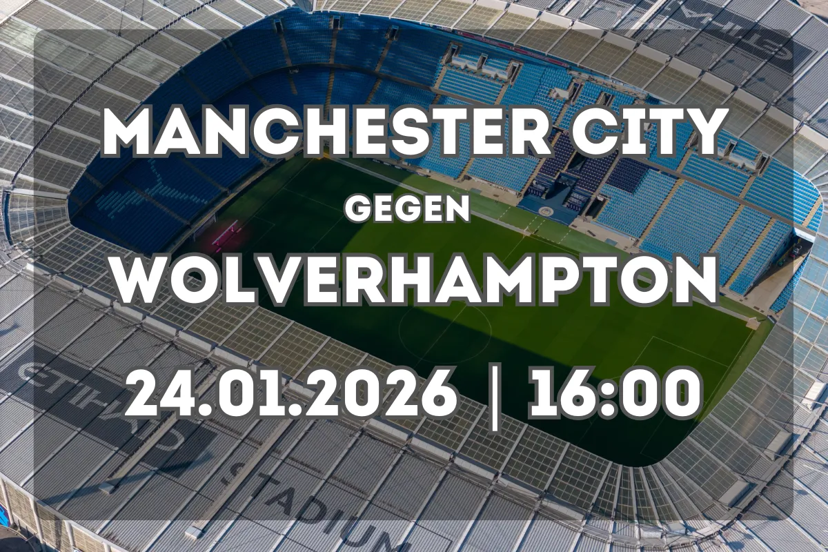 Begegnung zwischen Manchester City und Wolverhampton Wanderers