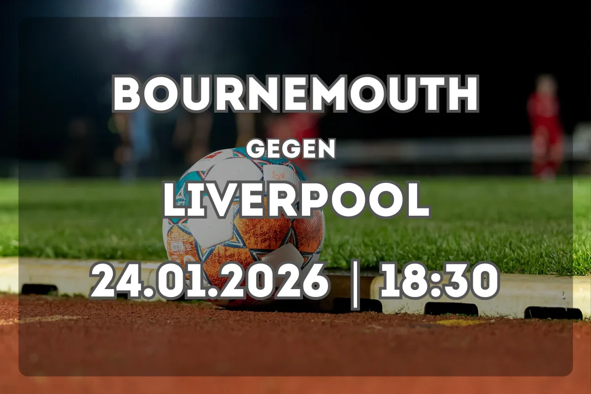 Begegnung zwischen Bournemouth und Liverpool – Prognose für 24.01.2026
