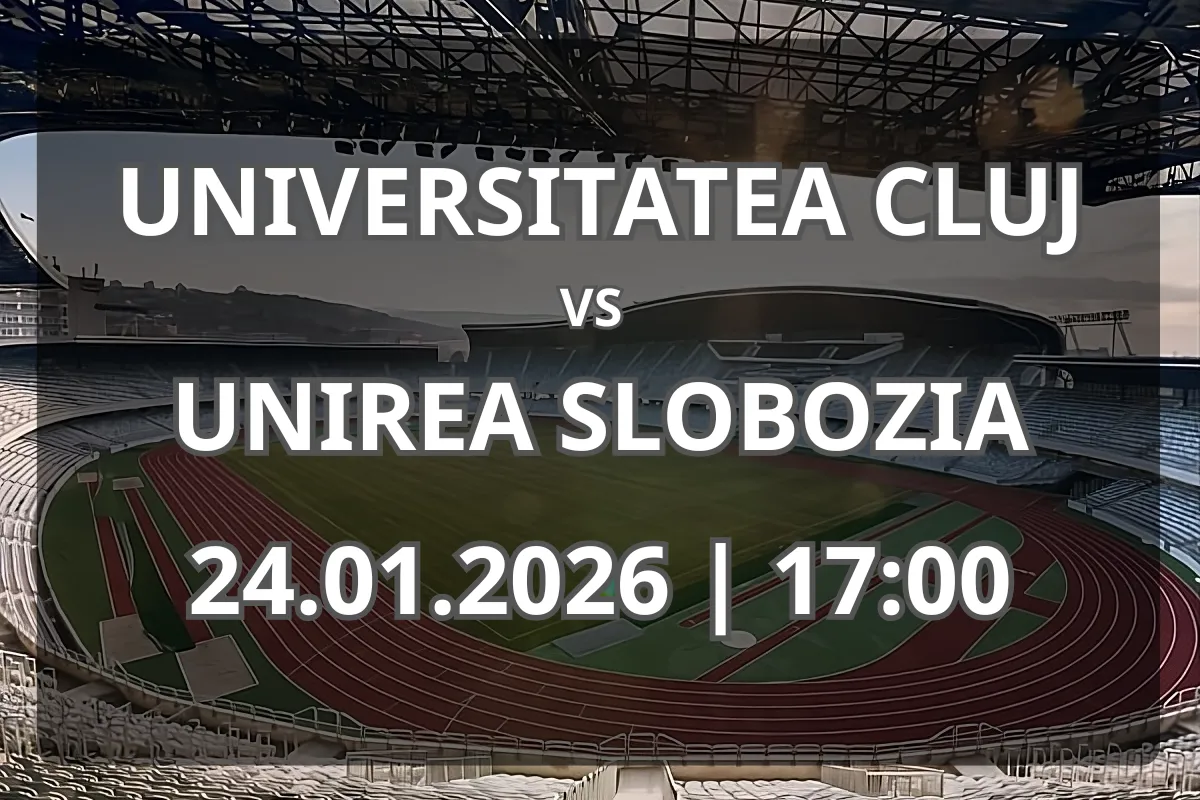 Universitatea Cluj vs Unirea Slobozia: Așteptări și analiză detaliată