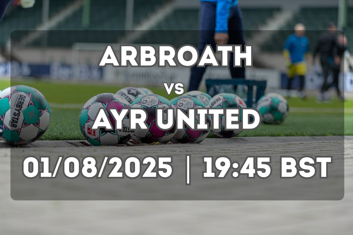 Arbroath vs Ayr United: Championship opener set for 19:45 BST on 1 August