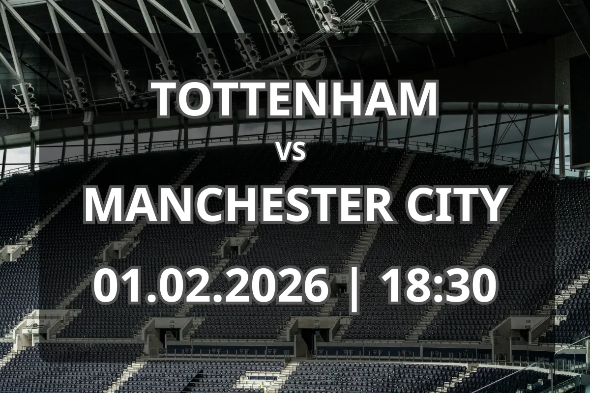 Pronostic: Tottenham Hotspur vs Manchester City (01.02.2026, 18:30)