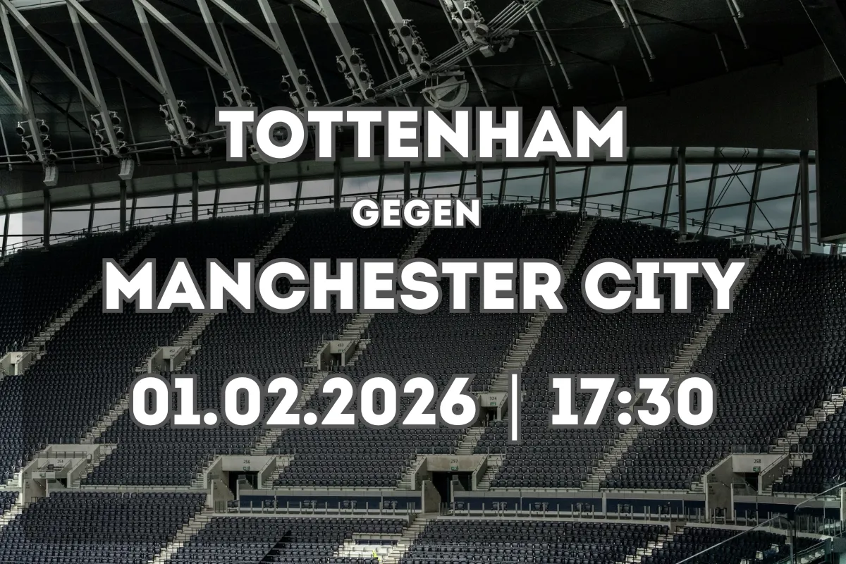 Prognose: Tottenham Hotspur gegen Manchester City (01.02.2026, 17:30)
