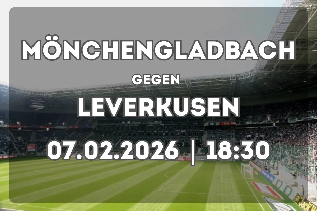 Prognose und Überblick: Borussia Mönchengladbach – Bayer 04 Leverkusen
