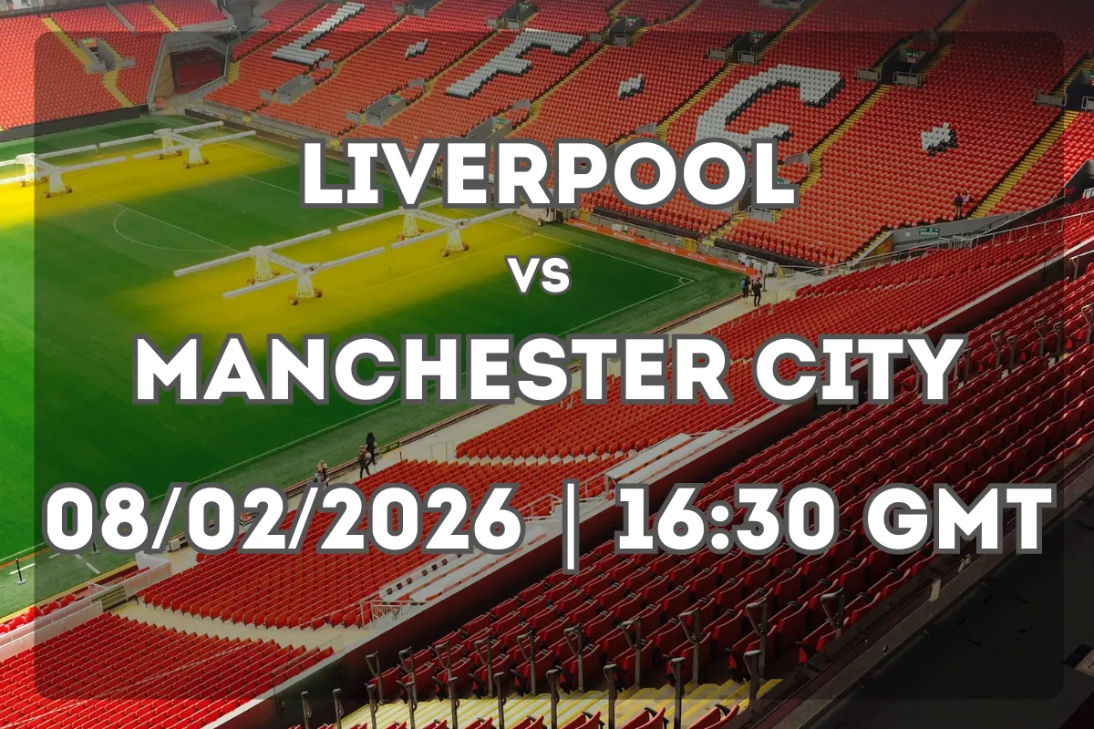 Prediction for Liverpool vs Manchester City (08/02/2026, 16:30)