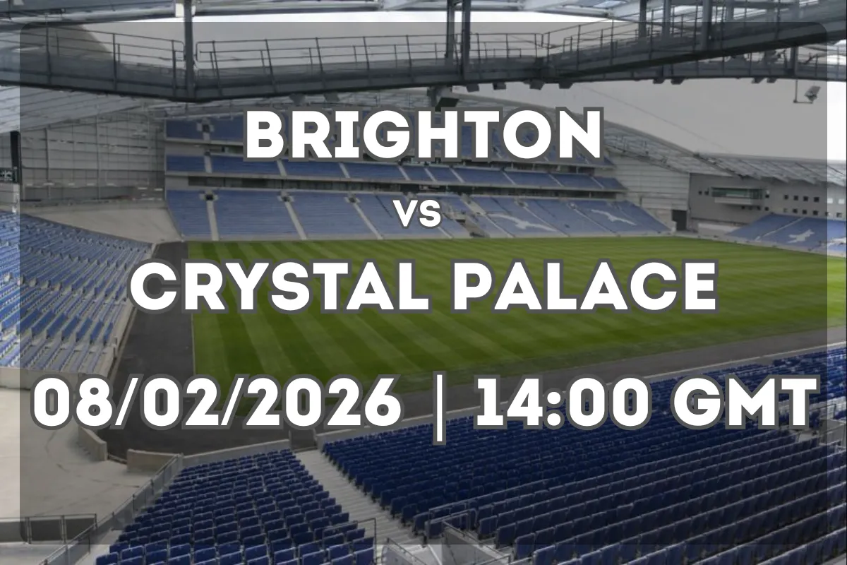 Prediction: Brighton & Hove Albion vs Crystal Palace (08/02/2026, 14:00 GMT)