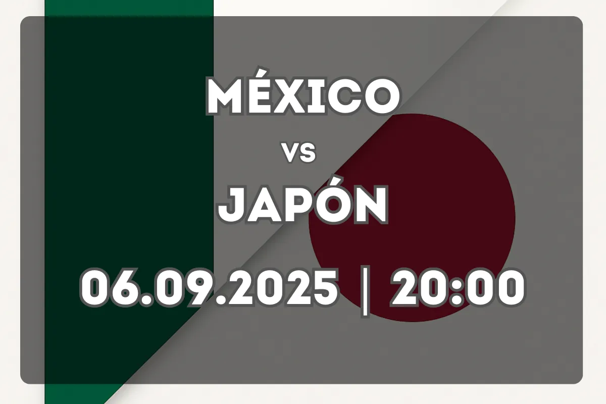 México vs Japón: Análisis y Pronóstico (06.09.2025, 20:00)