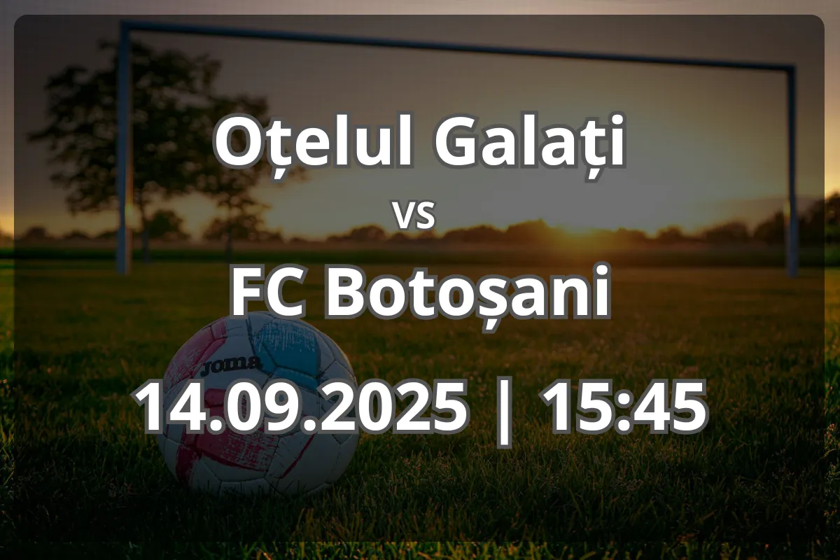 Oțelul Galați – FC Botoșani: avancronică și predicție