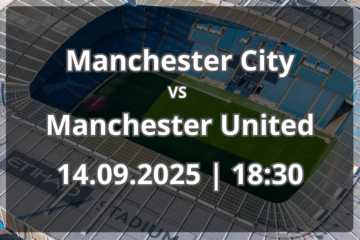 Manchester City – Manchester United: Pronostic și analiză (14.09, 18:30)