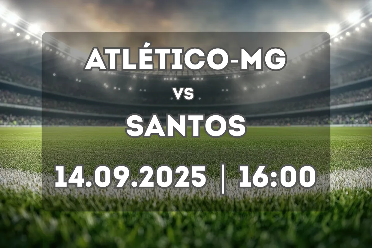 Prognóstico: Atlético-MG vs Santos (14.09.2025, 16:00)