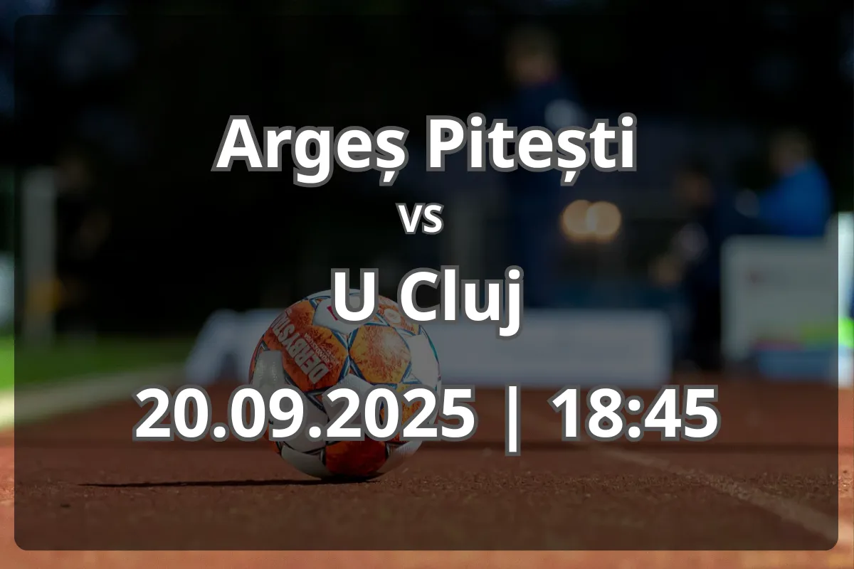 Argeș Pitești – Universitatea Cluj: avancronică și pronostic