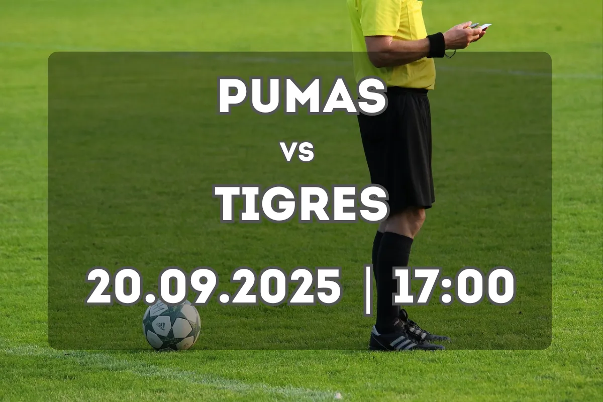 Pumas vs Tigres: Previa y pronóstico (20.09.2025, 17:00)