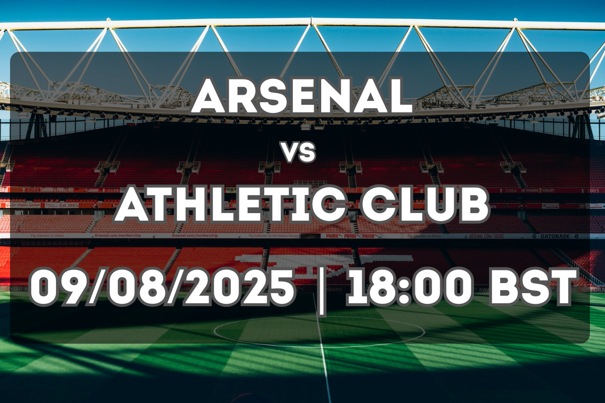 Arsenal and Athletic Club clash on 9 August – Preview & Prediction