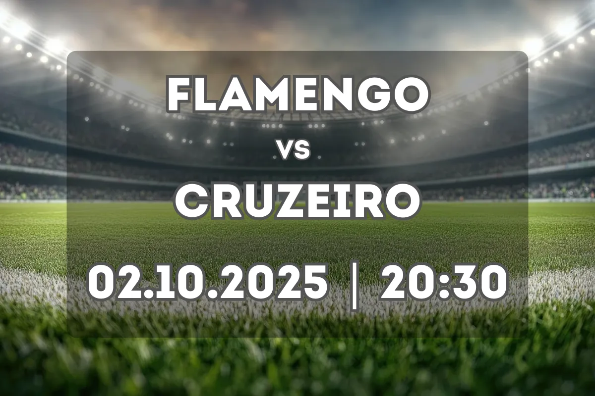 Clássico no Maracanã: Flamengo x Cruzeiro em 02.10.2025 às 20:30