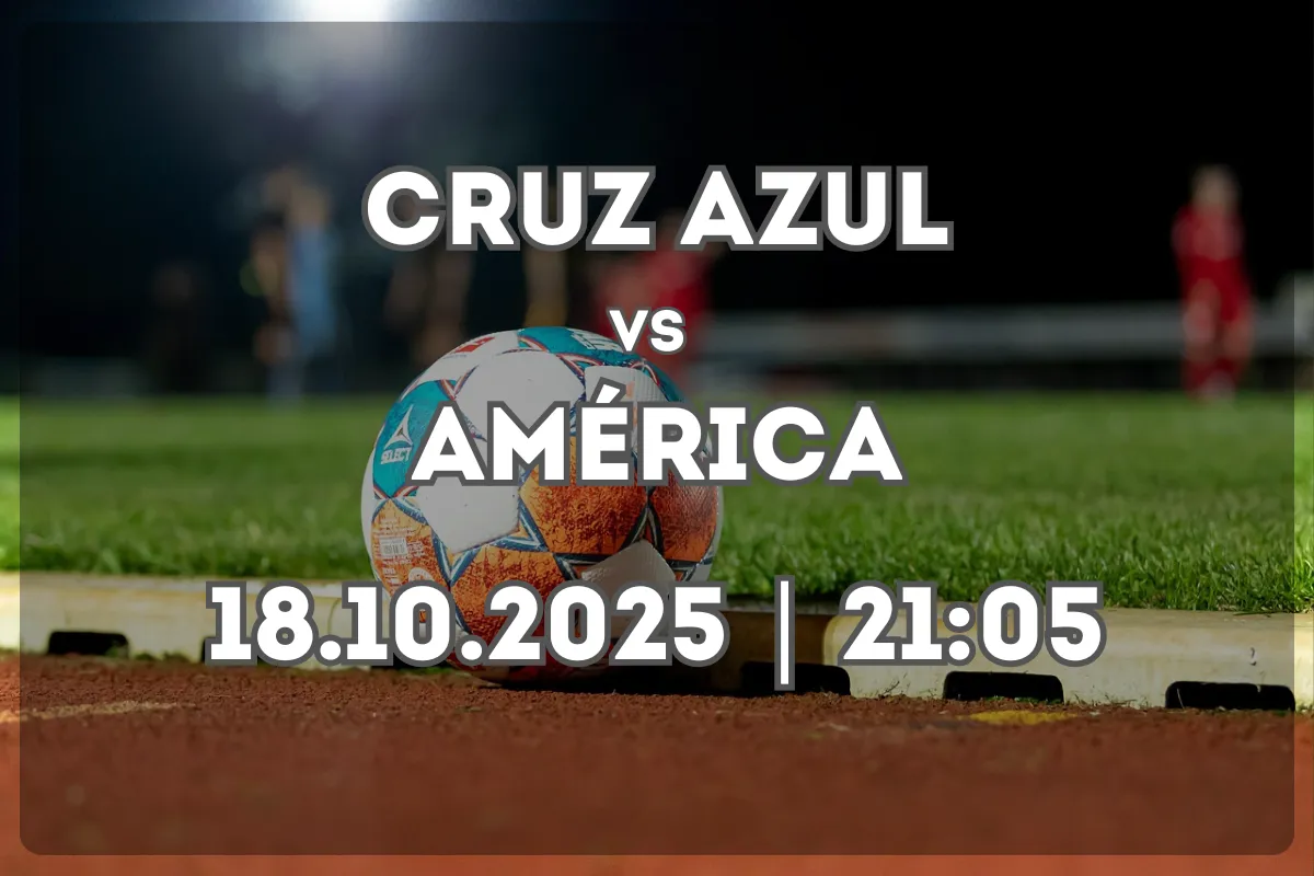 Previa: Cruz Azul y América se enfrentan en el Olímpico Universitario (18.10.2025)