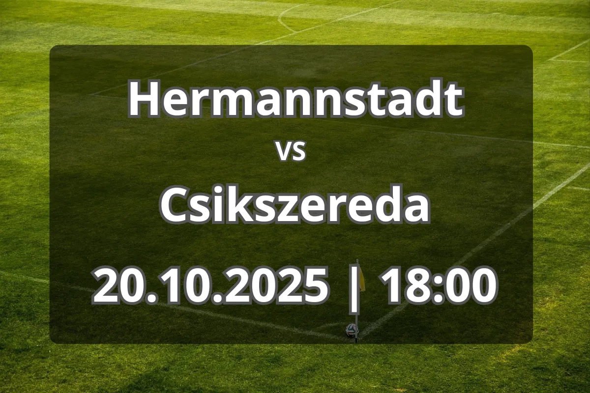 Hermannstadt – Csikszereda: Duel echilibrat pe Municipalul din Sibiu