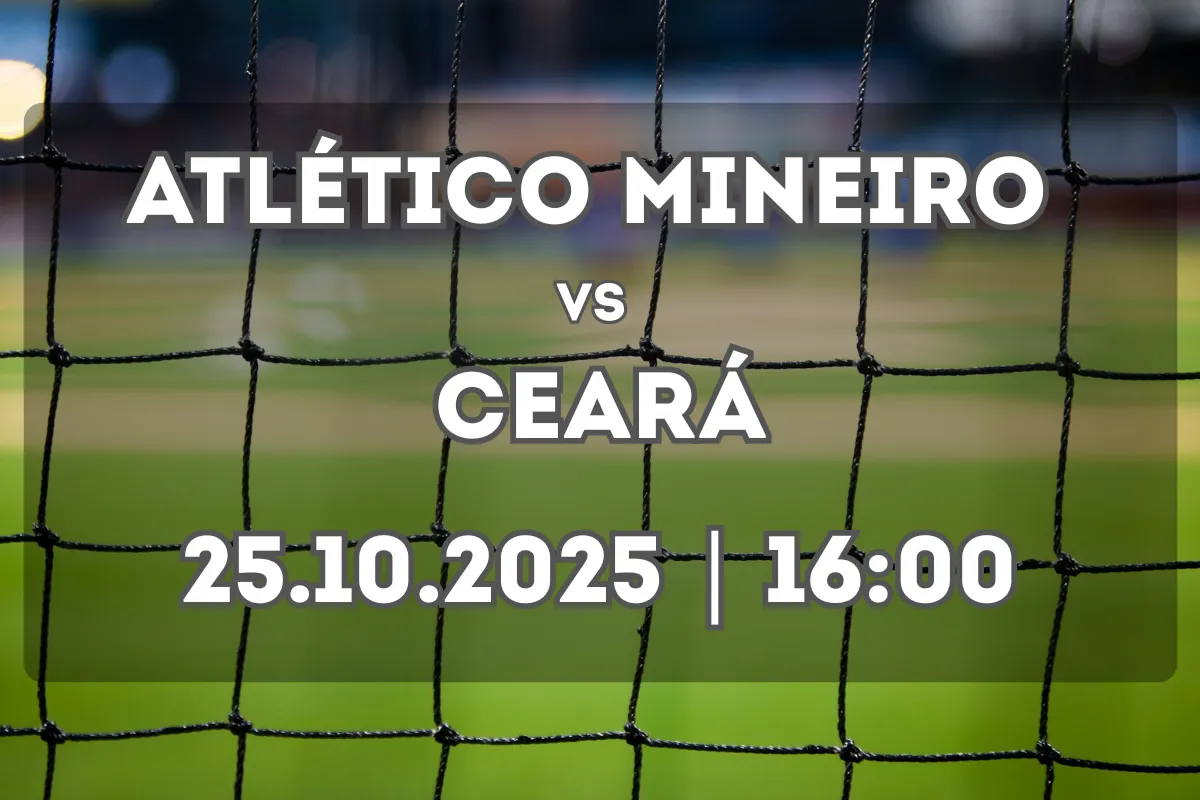 Atlético Mineiro e Ceará duelam em Belo Horizonte por recuperação no Brasileirão