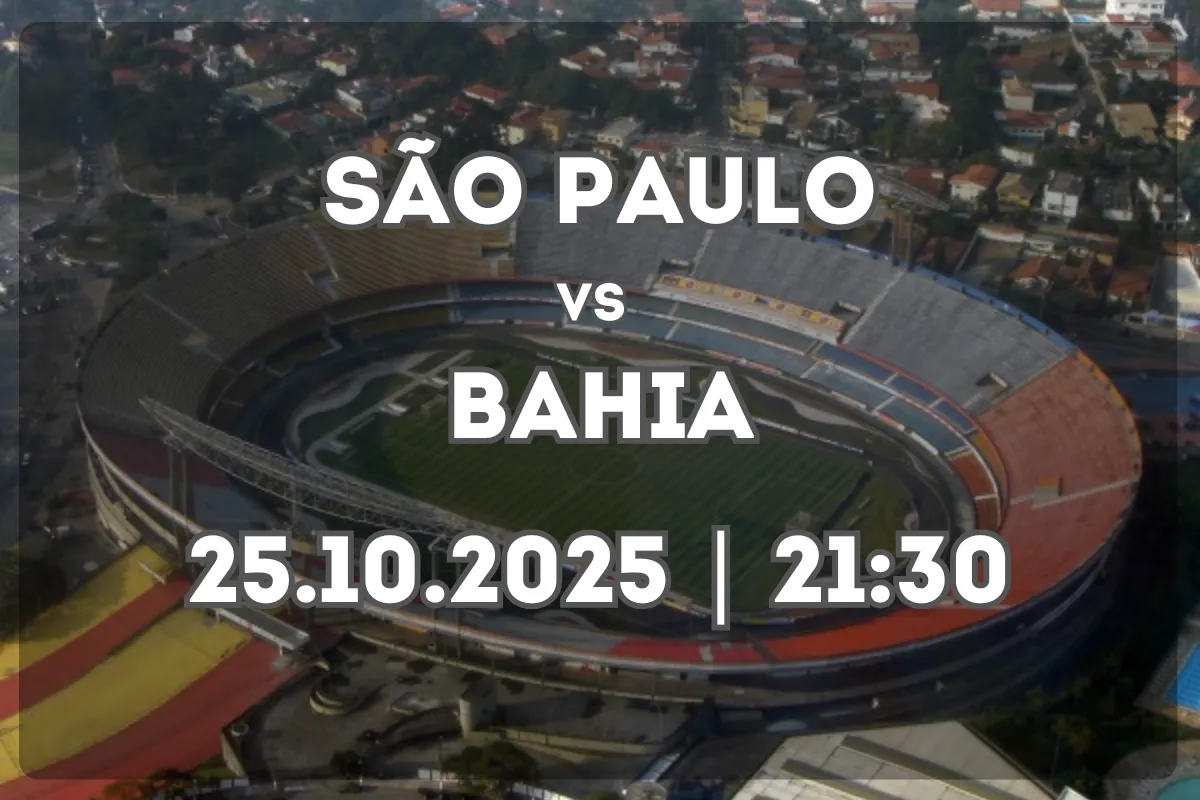 São Paulo x Bahia: confronto decisivo no Morumbis neste sábado