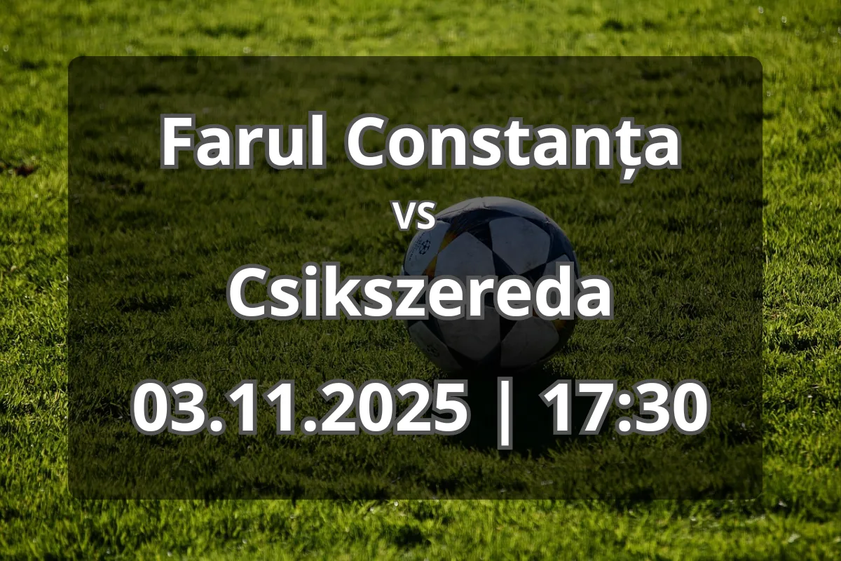 Farul Constanța – Csikszereda: Duel echilibrat la Ovidiu
