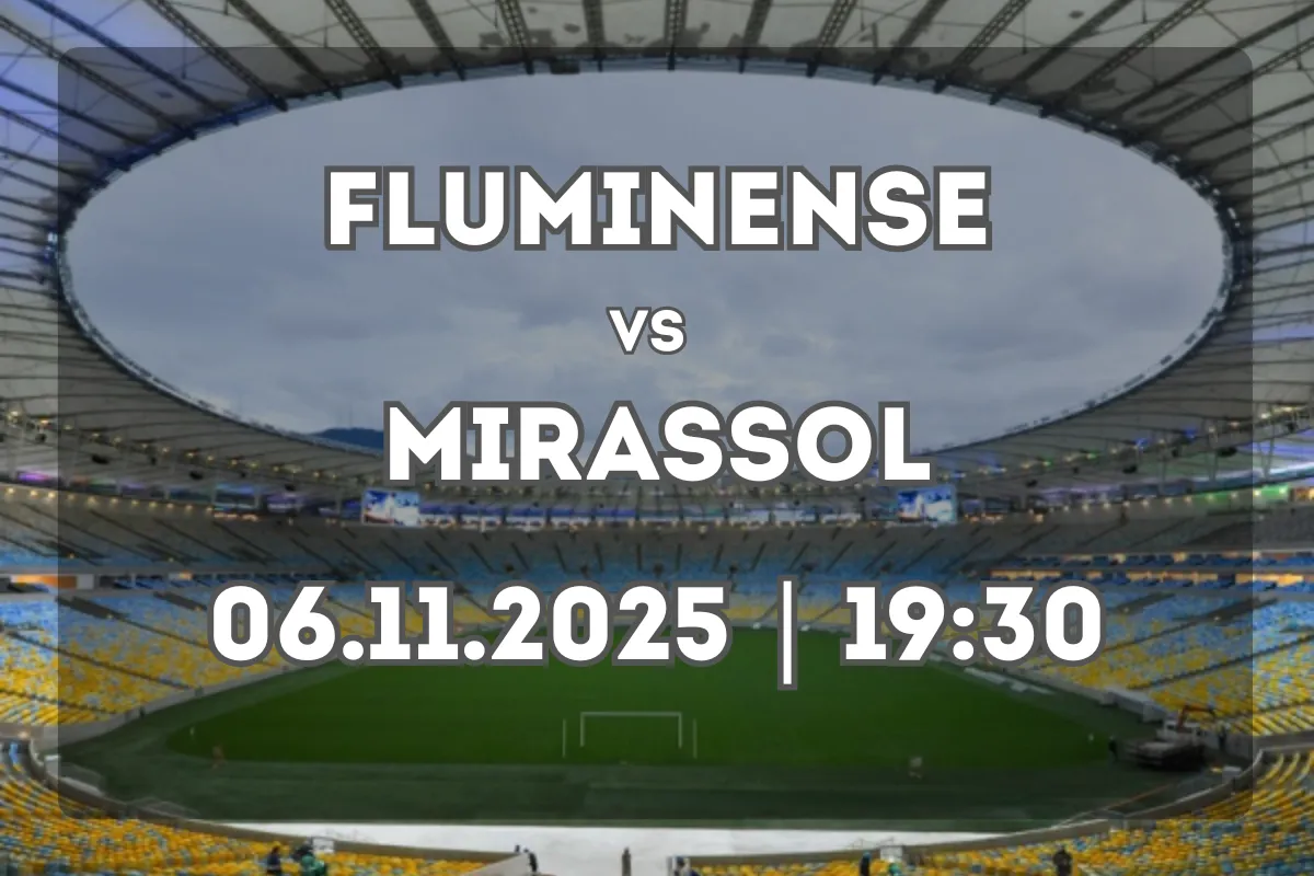 Fluminense e Mirassol medem forças no Maracanã (06.11.2025, 19:30)
