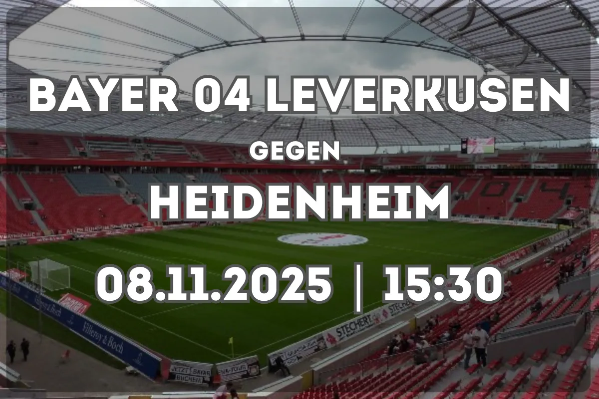 Topspiel am Rhein: Leverkusen empfängt Heidenheim – Analyse und Prognose
