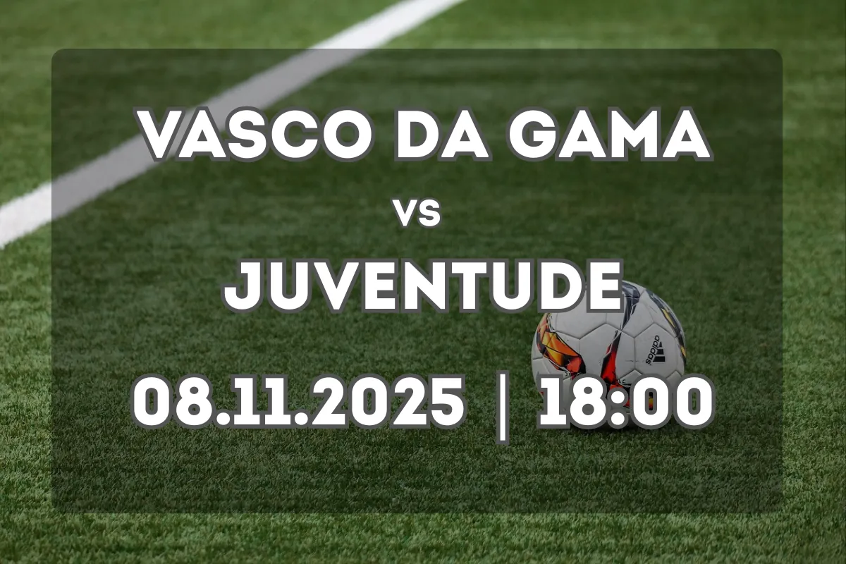 Vasco da Gama e Juventude duelam em São Januário neste sábado (08.11.2025)