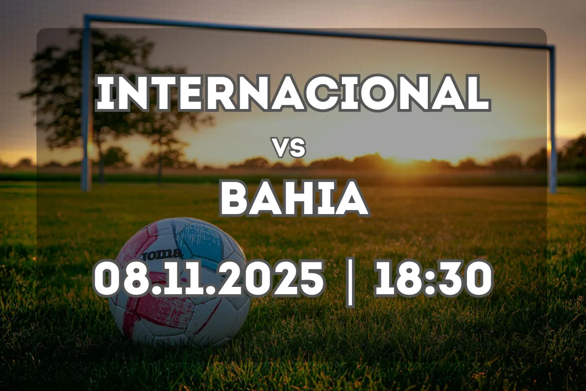 Internacional e Bahia se enfrentam no Beira-Rio (08.11.2025, 18:30)