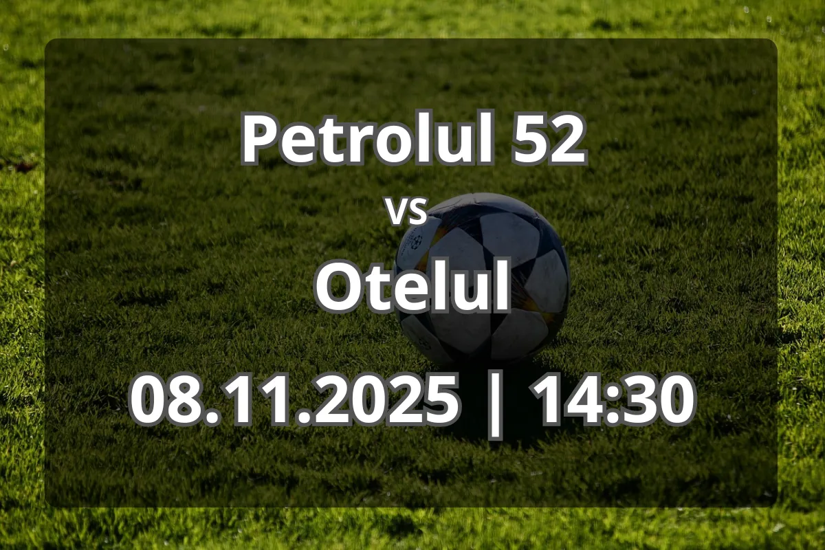 Petrolul 52 – Otelul: duel echilibrat pe Stadionul Ilie Oană