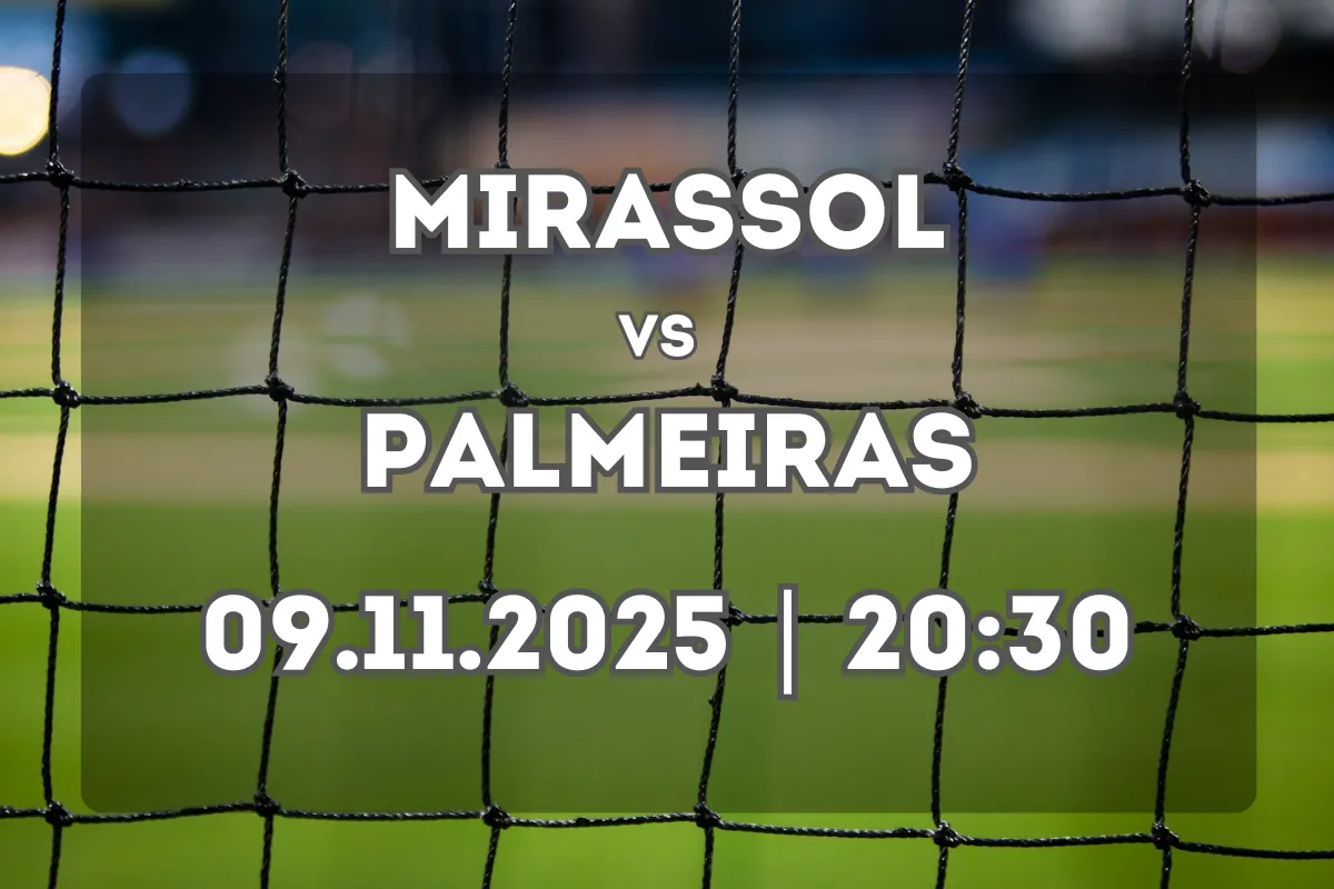Mirassol recebe o líder Palmeiras em duelo de alto nível