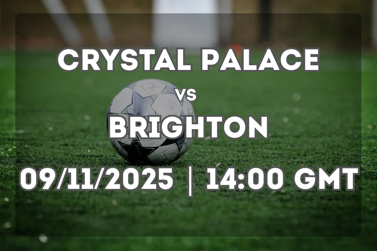Prediction and Statistics: Crystal Palace vs Brighton & Hove Albion