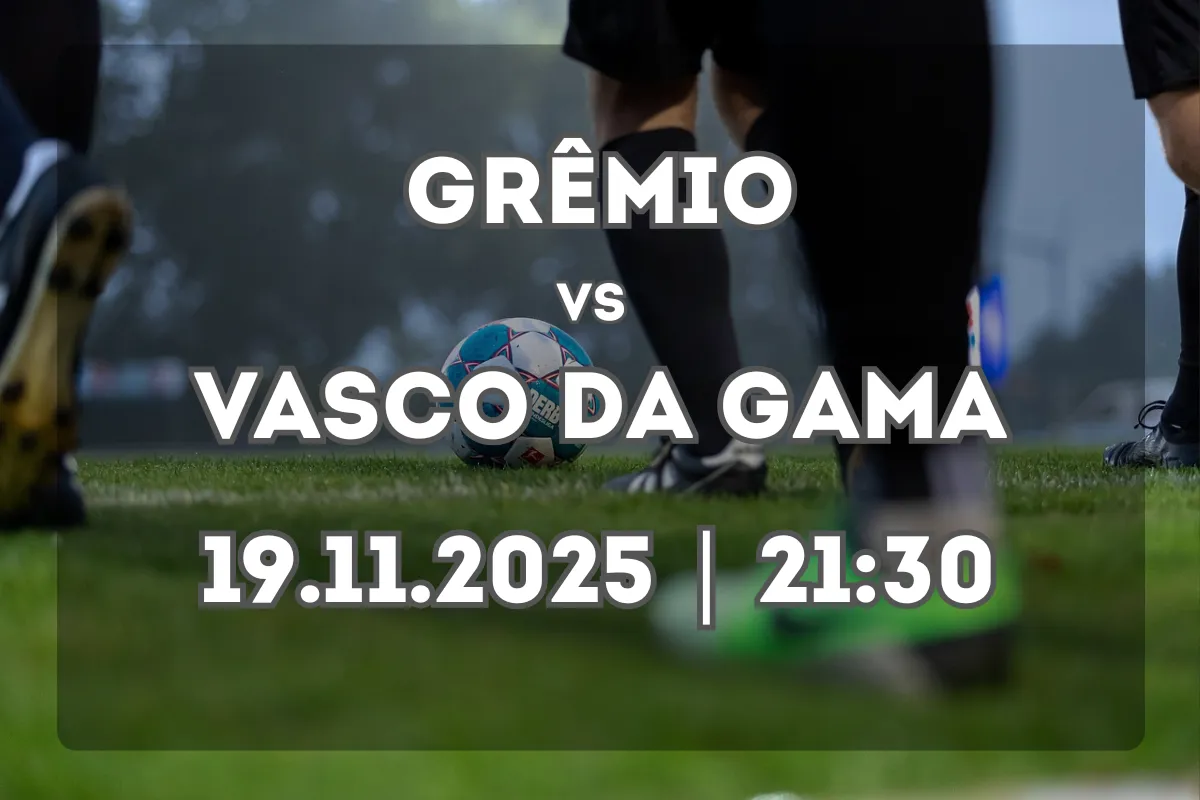 Grêmio e Vasco se encaram em Porto Alegre em duelo equilibrado