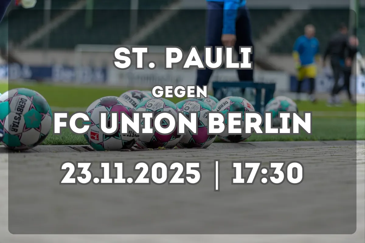 St. Pauli gegen Union Berlin: Vorschau und Prognose (23.11.2025, 17:30)