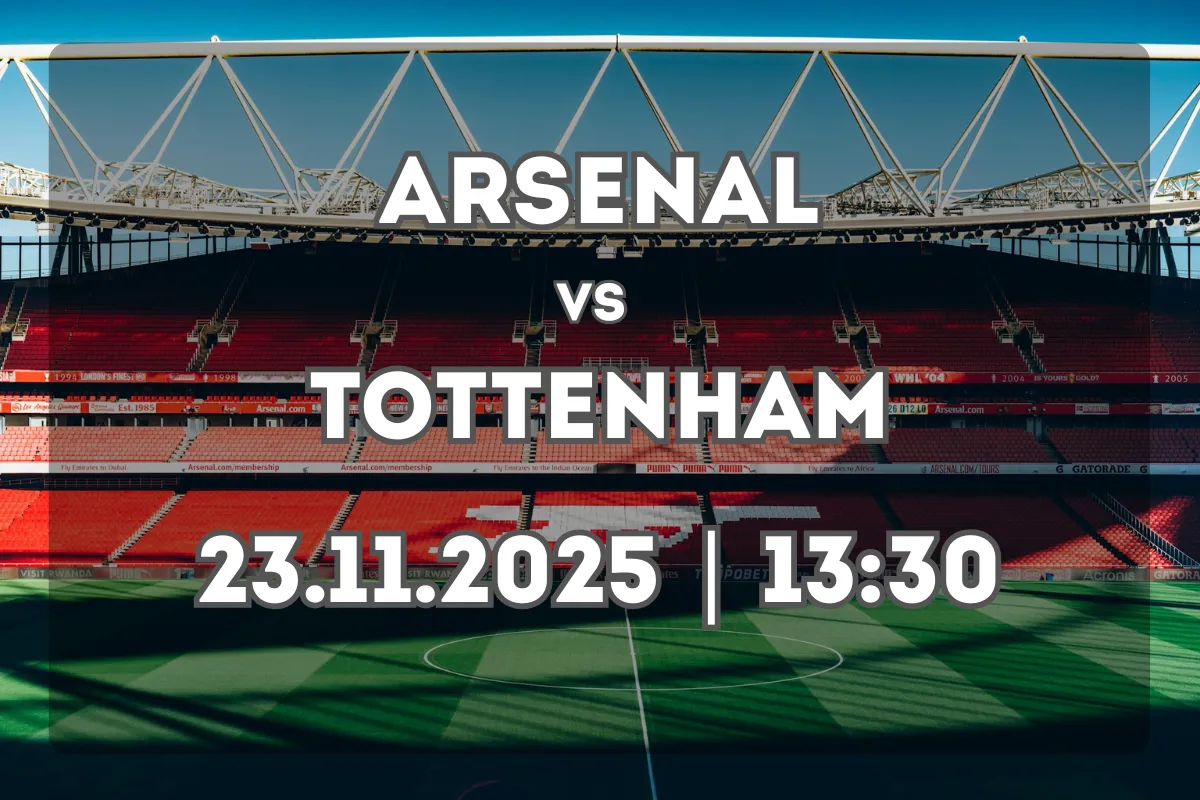 Arsenal e Tottenham Hotspur frente a frente: clássico promete equilíbrio e emoção