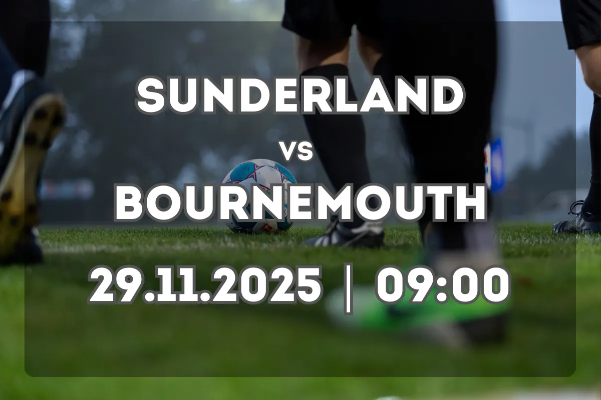 Sunderland y AFC Bournemouth: previa, contexto y pronóstico del duelo