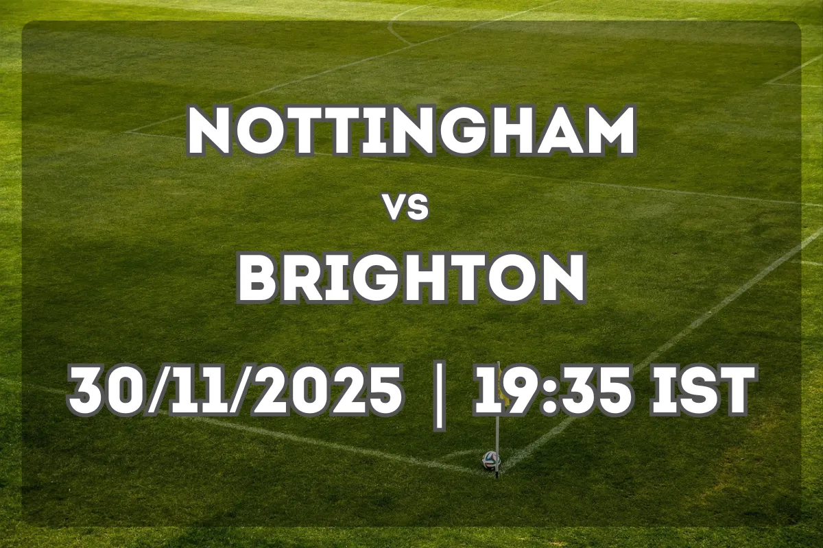 Showdown Between Nottingham Forest and Brighton & Hove Albion
