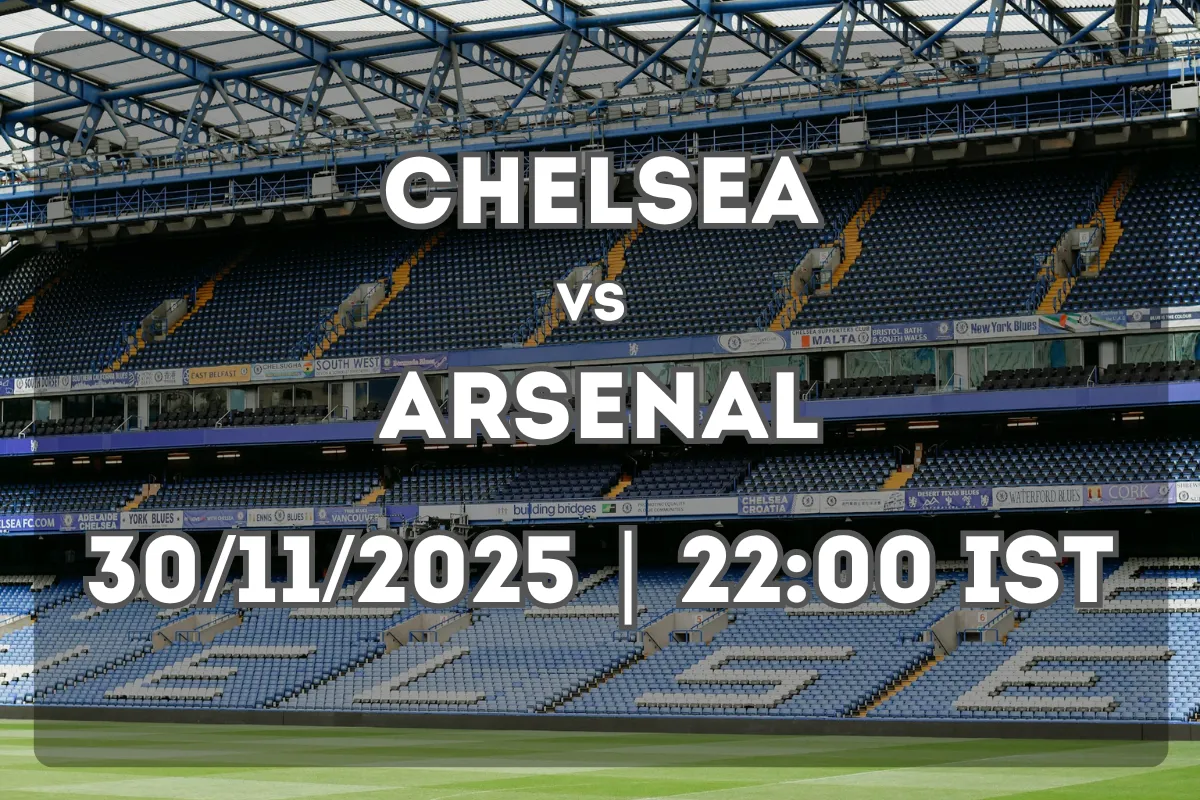 Chelsea vs Arsenal: Premier League Showdown at Stamford Bridge