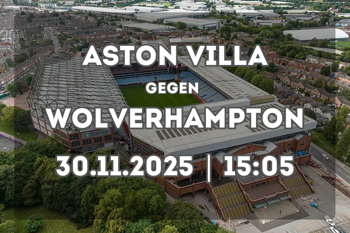 Aston Villa – Wolverhampton: Analyse und Prognose (30.11.2025)