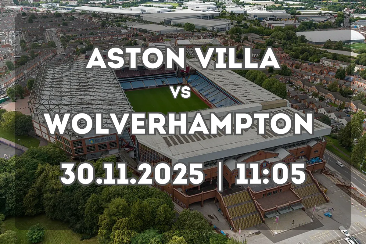 Aston Villa e Wolverhampton: duelo decisivo em Birmingham