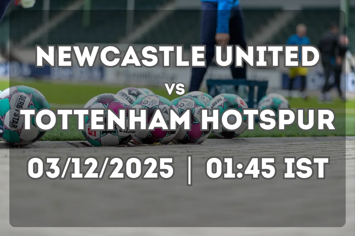 Showdown Between Newcastle United and Tottenham Hotspur