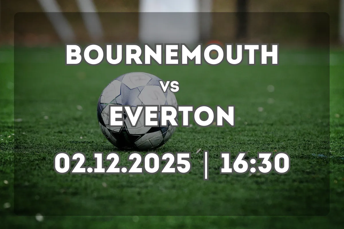 Bournemouth e Everton duelam na Premier League (02.12.2025)