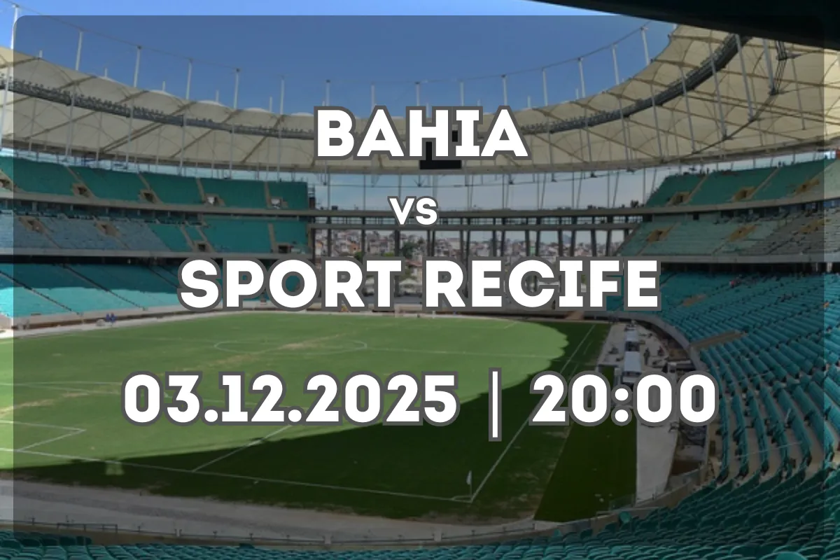 Bahia e Sport Recife se enfrentam na Fonte Nova em jogo decisivo