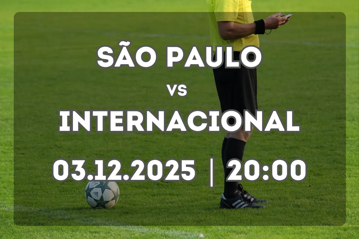 São Paulo x Internacional: análise e prognóstico (03.12, 20h)