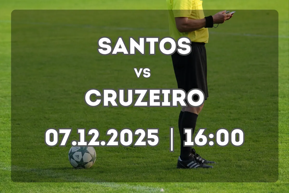 Santos e Cruzeiro medem forças no encerramento do Brasileirão