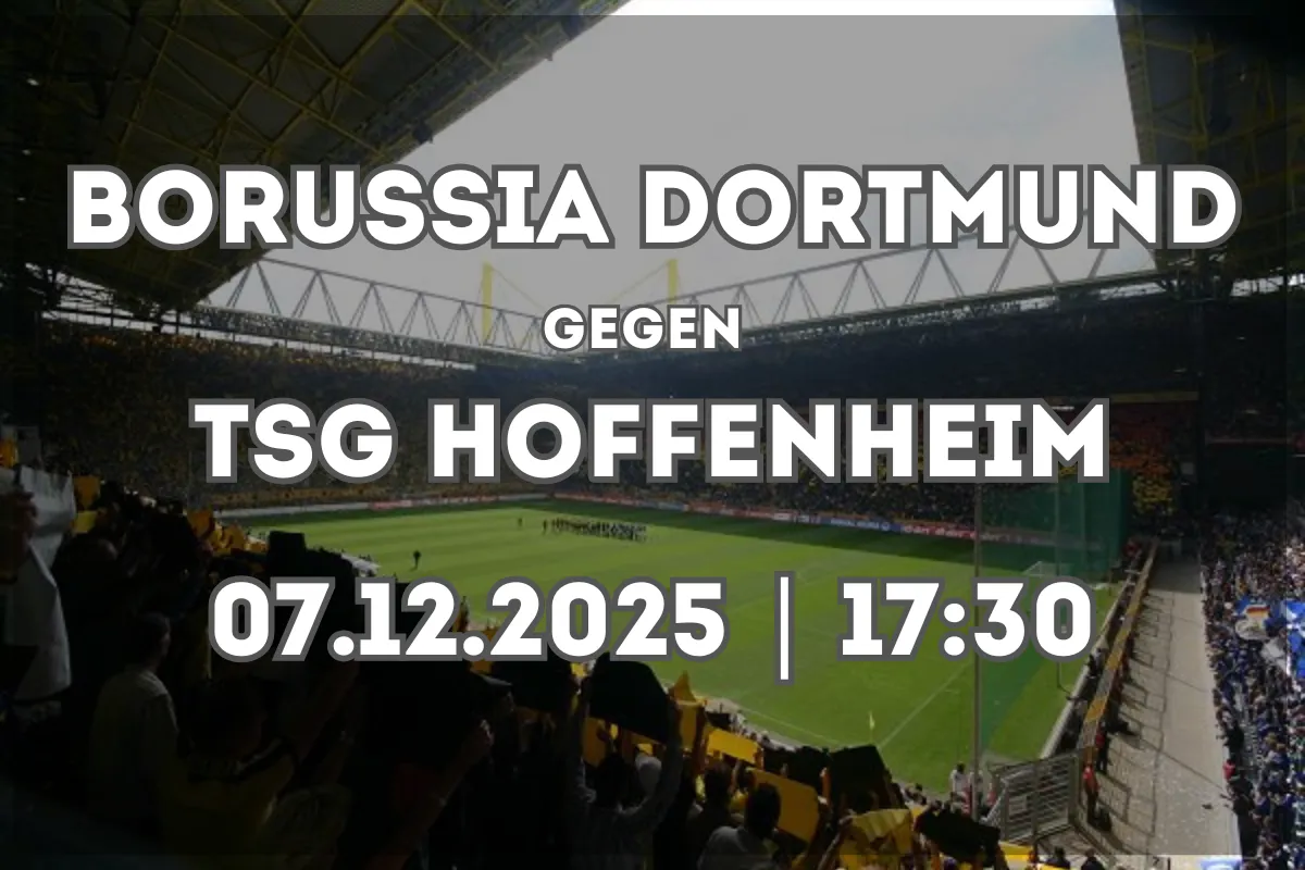 Borussia Dortmund vs TSG Hoffenheim: Analyse und Spielprognose (07.12.2025)